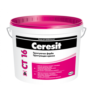 СERESIT CT-16 Кварцевая грунтующая краска 10 л