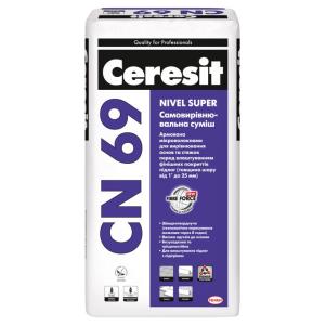 СERESIT CN-69 Самовыравнивающийся пол 3-15мм 25 кг