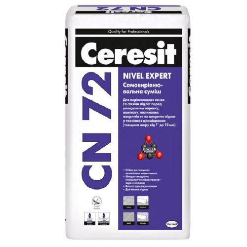 СERESIT CN-72 Самовыравнивающийся пол 2-10мм 25 кг