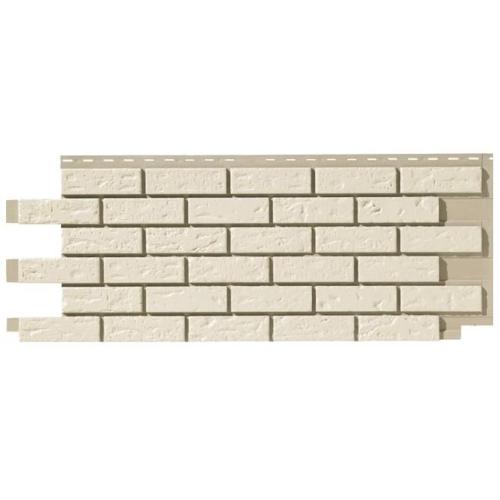 Novik Цокольный сайдинг Облицовочный кирпич White blend