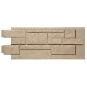 Novik Цокольный сайдинг Тесанный камень Desert blend