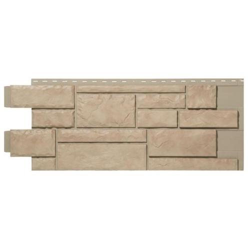 Novik Цокольный сайдинг Тесанный камень Desert blend