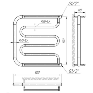 Сушка для рушників Mario Фокстрот