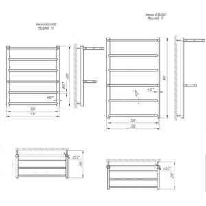 Полотенцесушитель Mario Анкона Полотенцесушитель Mario Анкона