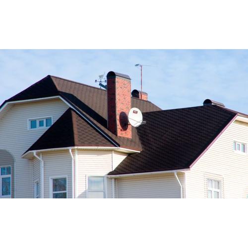 Бітумна черепиця Kerabit Трійка коричнево-чорний 70003