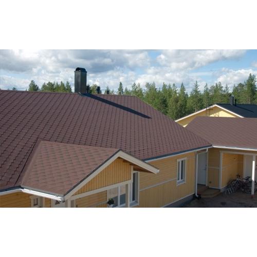 Бітумна черепиця Kerabit Хвиля коричнево-чорний 70013