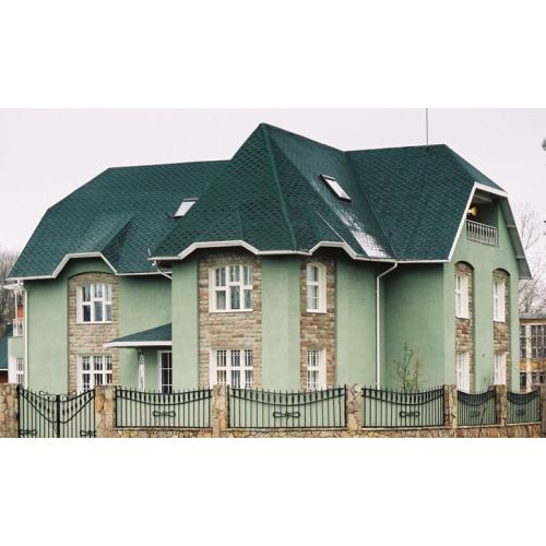 Бітумна черепиця Kerabit Хвиля зелено-чорний 70011