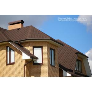 Битумная черепица Kerabit Квадро Спелый каштан Classic 79003