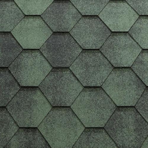 KATEPAL Битумная черепица Jazzy (Зеленый)