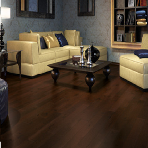 Паркетна дошка Barlinek колекції "Pure Line" дуб Espresso Piccolo