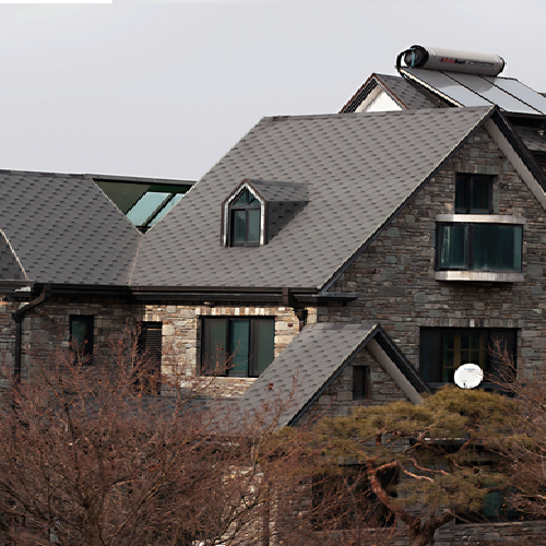 Битумная черепица Owens Corning Oak Euro (Estate Grey)