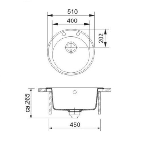 Гранітне миття Franke ROG 610-41