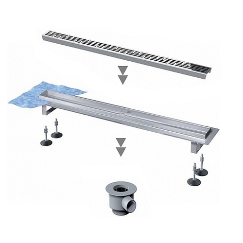 Душевой канал TECEdrainline 600700