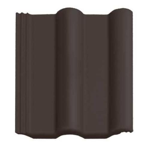 Vortex Цементная черепица Двойная римская Антрацит