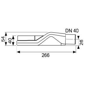 Сифон ТЕСЕ сверхплоский 650004
