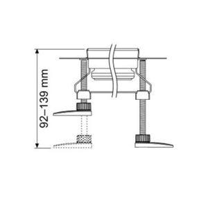 Комплект ніжок ТЕСЕ 660003