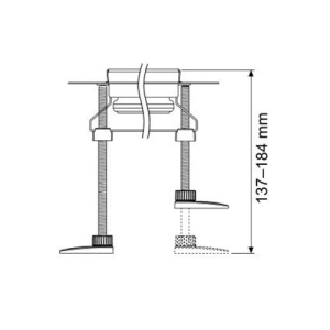 Комплект ніжок ТЕСЕ 660004