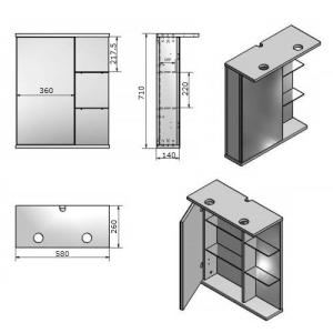 Комплект мебели Буль Буль IBIZA