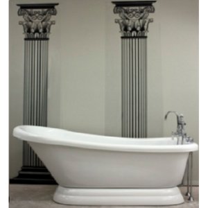 Гідромасажна ванна AquaStream Miami 185х80х80 на піддоні.