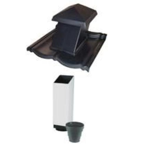 Вентиляційний герметичний вихід HV 15x15 15-45 градусів