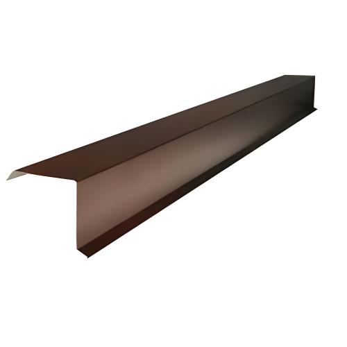 Торцевая планка для металлочерепицы ТП Полиэстер