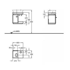Раковина Keramag Silk 121640