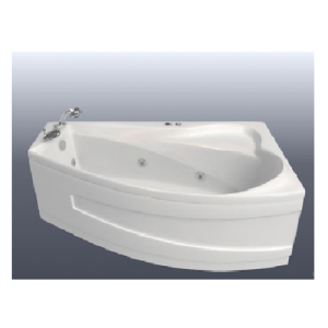 Ванна акрилова Bisante Едера, права