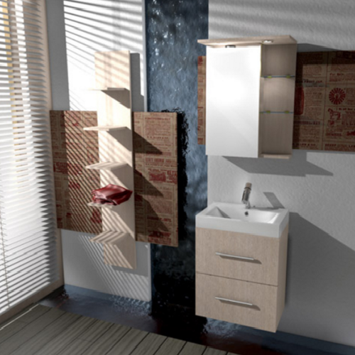 Дзеркальна шафа Fancy Marble модель МС-8 (ШЗ-8) Дзеркальна шафа Fancy Marble модель МС-8 (ШЗ-8)