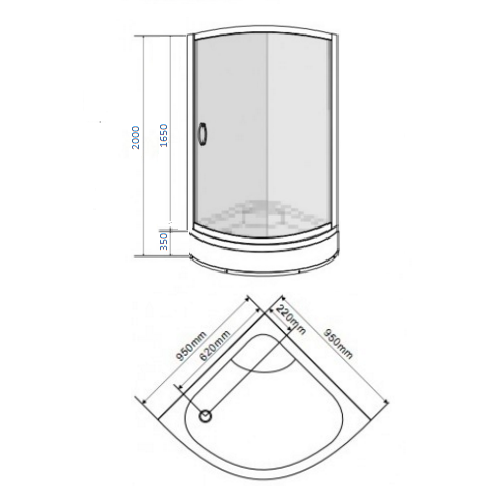 Душевая кабина EGER BALATON 599-507 90х90x198 + душевая система Imprese Bila Smeda Душевая кабина EGER BALATON 599-507 90х90x198 + душевая система Imprese Bila Smeda