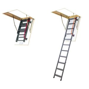 Сходи на горище металеві Fakro LMK-280 60х120 Сходи на горище металеві Fakro LMK-280 60х120