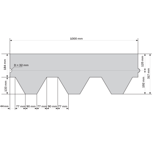 Битумная черепица Ruflex SOTA СБС Балтика Битумная черепица Ruflex SOTA СБС Балтика