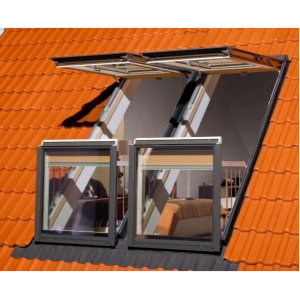 Вікно-балкон Fakro FGH-V P2 Galeria 94х255