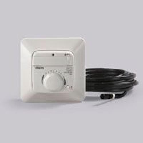 Ensto ECO16FJW Терморегулятор с УЗО и датчиком пола 16А Jussi