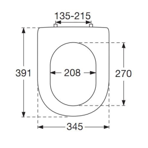 Крышка унитаза Villeroy & Boch Subway 9m66s101