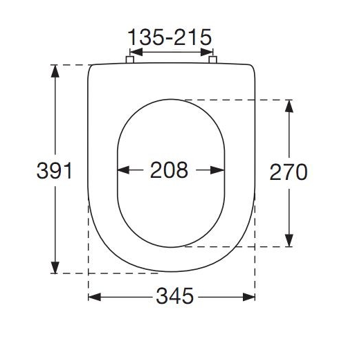Крышка унитаза Villeroy & Boch Subway 9m66s101