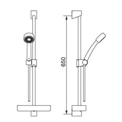 Набор смесителей Oras Polara 1496 (1411F+1440Y+520)
