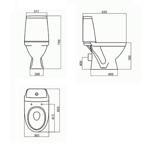 KOLO Modo Унітаз-компакт L 39000000 KOLO Modo Унітаз-компакт L 39000000