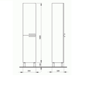 KOLO Шафка FREJA бічна висока