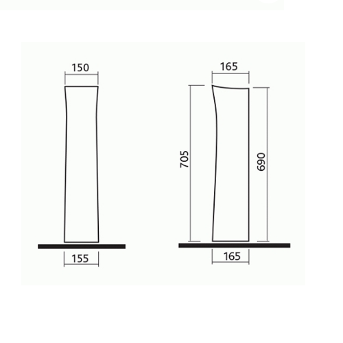 Пьедестал KOLO SOLO