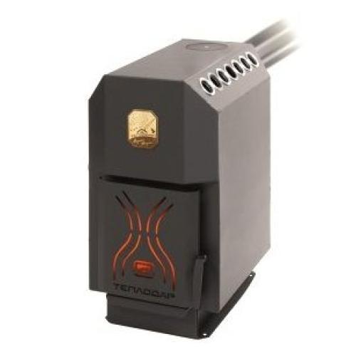 Трубная отопительная печь Теплодар ТОП-200 стальная дверца