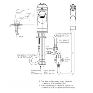 Imprese SOLNICE набор для биде 05210 Imprese SOLNICE набор для биде 05210