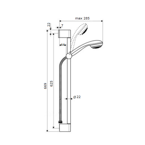 Набор смесителей HANSGROHE для ванны Logis Loop 1042017