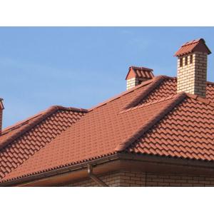 Аляска Цементно-песчаная черепица Венецианская матовая Терракот