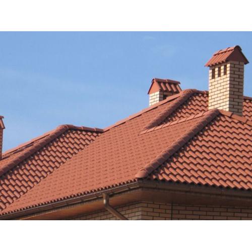 Аляска Цементно-песчаная черепица Венецианская матовая Терракот