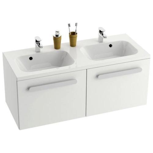 Ravak Шафка з подвійним умивальником SD Chrome 1200