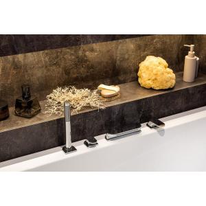 Змішувач для ванної врізний водоспад Ravak Chrome CR 025