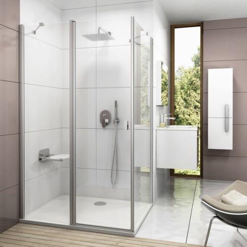 Комплект с термосмесителем Ravak Termo Chrome CR 090.00 двойная душевая система Комплект с термосмесителем Ravak Termo Chrome CR 090.00 двойная душевая система