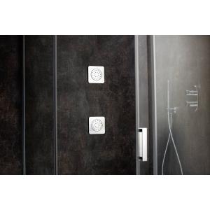 Форсунка скрытого монтажа Ravak Chrome 990.00 боковой душ 135 мм