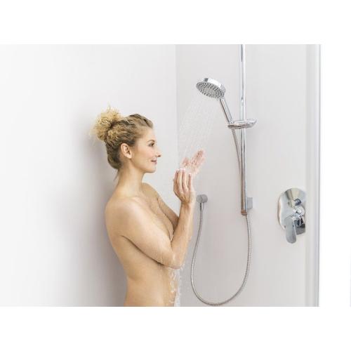 Душевая штанга с подвижным держателем и настенным выводом Ravak 975.00 60 см