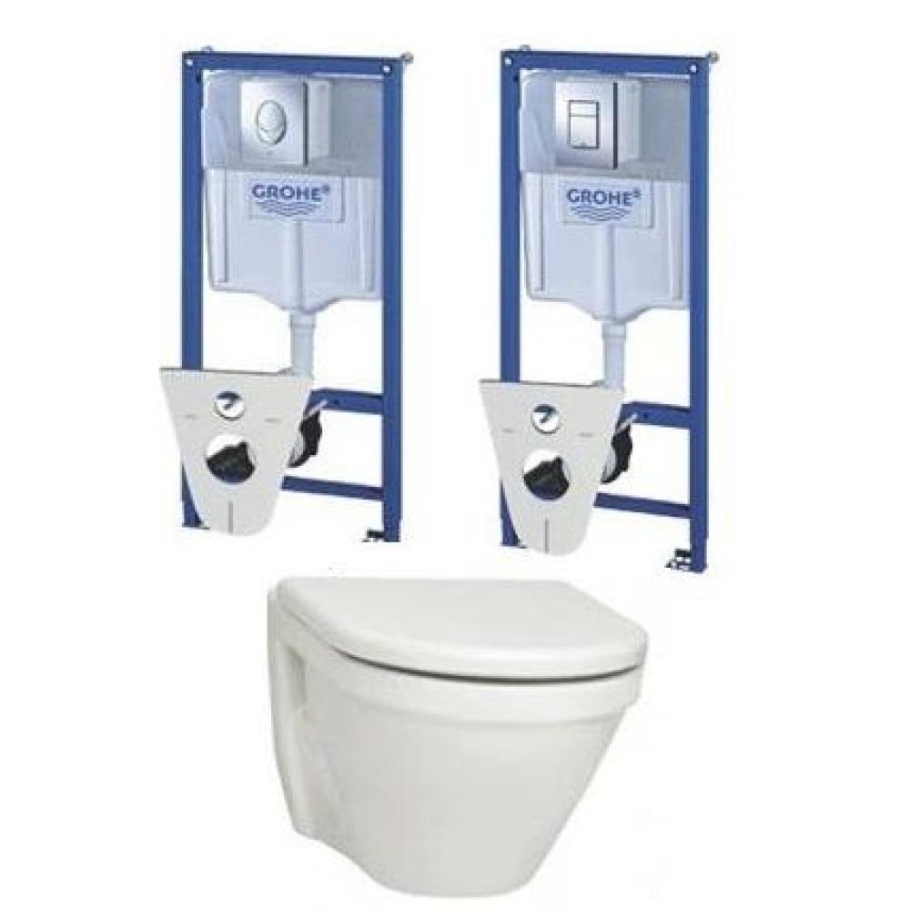 Система инсталляции Grohe + Керамика Vitra S50 + крышка SoftClose